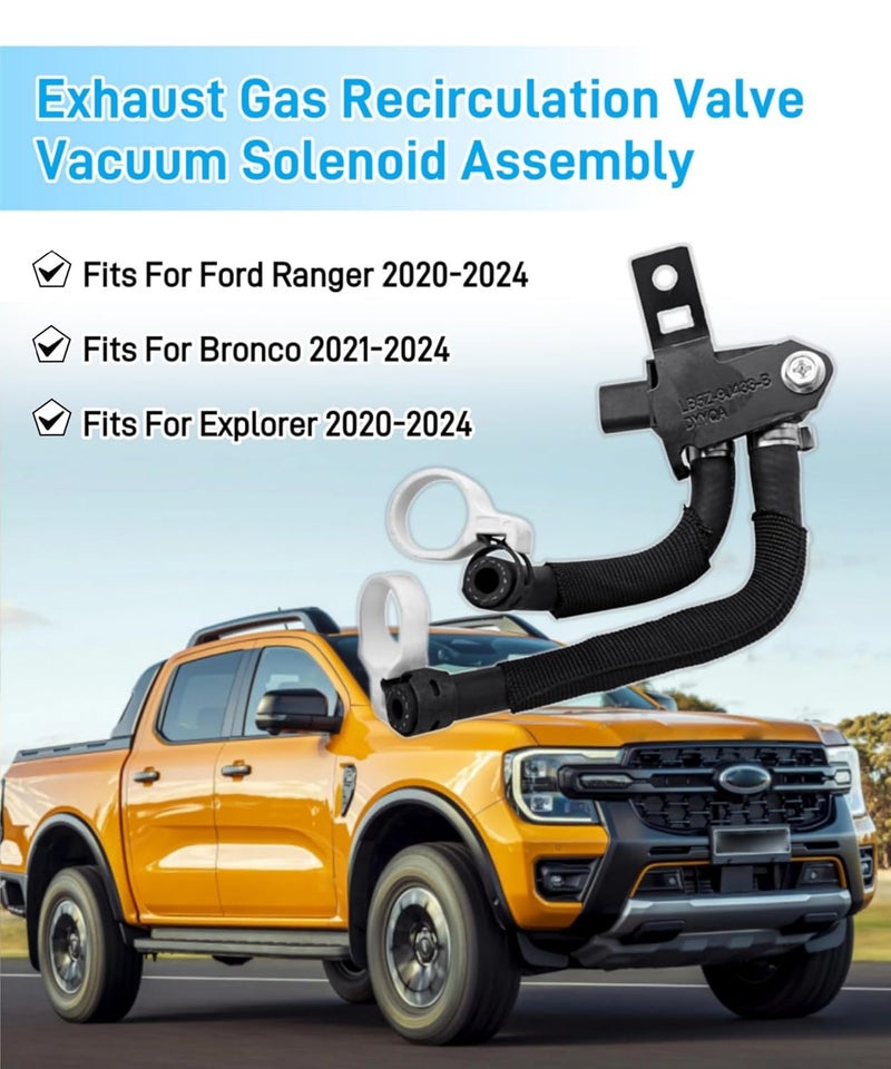 Maigoo LB5Z-9J433-B EGR Exhaust Gas Recirculation Pressure Feedback Sensor Assembly Fits for Ford Ranger 2020-2024 Bronco 2021-2024 Explorer 2020-2024,Replace LB5E-9J433-AC LB5Z-9J433-A - Image 2